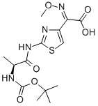 2-[2-(Boc-L-alanyl)aminothaizol-4-yl]-2-methoxyimino acetic acid|Boc-L-丙氨酰氨噻肟酸