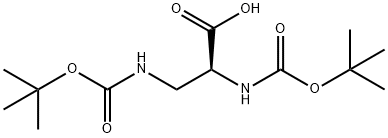BOC-L-DPA(BOC)-OH Struktur