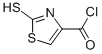 4-Thiazolecarbonyl chloride, 2-mercapto- (7CI) 结构式