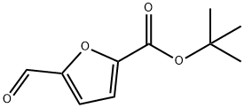 2-呋喃甲酸5-甲酰基-1,1-二甲基乙酯, 889858-13-3, 结构式