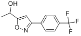 5(1-HYDROXYETHYL)-3(4-TRIFLUOROMETHYLPHENYL)-ISOXAZOLE Struktur