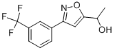 5-(1-HYDROXYETHYL)-3-(3-TRIFLUOROETHYL)-ISOXAZOLE 结构式