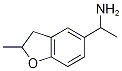 1-(2-methyl-2,3-dihydro-1-benzofuran-5-yl)ethanamine(SALTDATA: HCl) Struktur