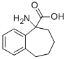 5-AMINO-6,7,8,9-TETRAHYDRO-5H-BENZOCYCLOHEPTENE-5-CARBOXYLIC ACID Structure