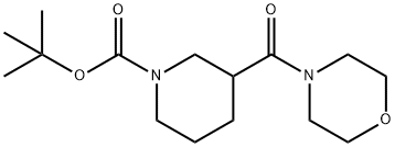 tert-Butyl 3-(morpholine-4-carbonyl)piperidine-1-carboxylate|3-(吗啉-4-甲酰基)哌啶-1-甲酸叔丁酯