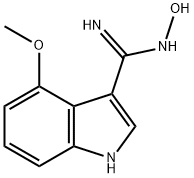 N-HYDROXY-4-METHOXY-1H-INDOLE-3-CARBOXAMIDINE|N-HYDROXY-4-METHOXY-1H-INDOLE-3-CARBOXAMIDINE