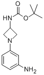 [1-(3-AMINO-PHENYL)-AZETIDIN-3-YL]-CARBAMIC ACID TERT-BUTYL ESTER Struktur
