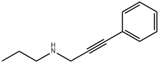 3-PHENYL-N-PROPYLPROP-2-YN-1-AMINE Structure