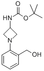 [1-(2-HYDROXYMETHYL-PHENYL)-AZETIDIN-3-YL]-CARBAMIC ACID TERT-BUTYL ESTER,889956-19-8,结构式