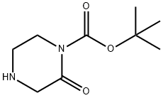 1-BOC-2-氧代哌嗪,889958-14-9,结构式