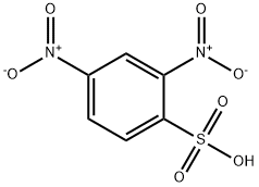 2,4-二硝基苯磺酸二水合物, 89-02-1, 结构式