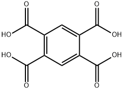 1,2,4,5-Benzenetetracarboxylic acid Structure