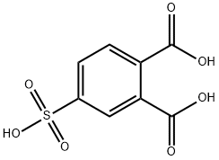 4-SULFOPHTHALIC ACID Struktur