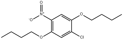 1,4-DIBUTOXY-2-CHLORO-5-NITROBENZENE Struktur