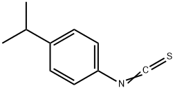 イソチオシアン酸4-イソプロピルフェニル 化学構造式