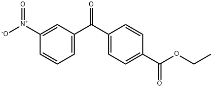 4-ETHOXYCARBONYL-3'-NITROBENZOPHENONE Struktur