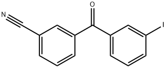 3-CYANO-3'-IODOBENZOPHENONE 化学構造式