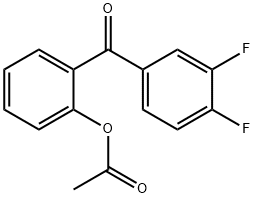 890098-72-3 2-アセトキシ-3',4'-ジフルオロベンゾフェノン