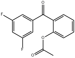 890098-74-5 2-アセトキシ-3',5'-ジフルオロベンゾフェノン