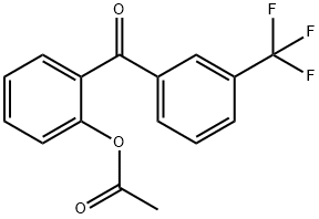 2-(3-(三氟甲基)苯甲酰基)苯乙酸酯, 890098-95-0, 结构式