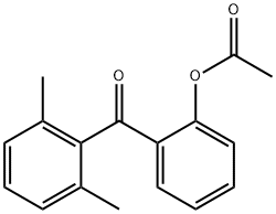 890099-09-9 2-アセトキシ-2',6'-メチルベンゾフェノン