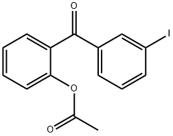 2-ACETOXY-3'-IODOBENZOPHENONE Structure