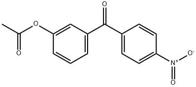 3-(4-硝基苯甲酰基)苯乙酸酯 结构式