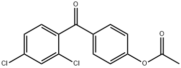 4-(2,4-二氯苯甲酰基)苯乙酸酯 结构式