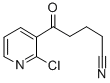5-(2-氯吡啶-3-基)-5-氧代戊腈, 890100-76-2, 结构式