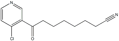 8-(4-클로로-3-피리딜)-8-OXOOCTANITRILE