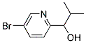 1-(5-bromo-pyridin-2-yl)-2-methyl-propan-1-ol Structure