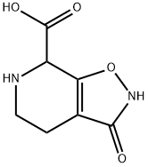 89017-63-0 3-hydroxy-4,5,6,7-tetrahydroisoxazolo(5,4-c)pyridine-7-carboxylic acid