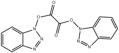 BIS(1-BENZOTRIAZOLYL) OXALATE Struktur