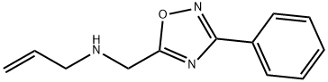 N-[(3-PHENYL-1,2,4-OXADIAZOL-5-YL)METHYL]-2-PROPEN-1-AMINE HYDROCHLORIDE Structure