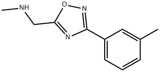 890324-18-2 N-メチル-1-[3-(3-メチルフェニル)-1,2,4-オキサジアゾール-5-イル]メタンアミン HYDROCHLORIDE