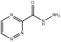 as-Triazine-3-carboxylicacid,hydrazide(7CI) Structure