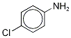 4-ChlorophenylaMine-13C6 结构式