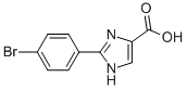 3-(4-BROMOPHENYL)-1H-PYRAZOLE-5-CARBOXYLIC ACID 化学構造式