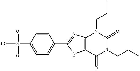 1,3-DIPROPYL-8-P-SULFOPHENYLXANTHINE