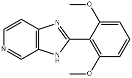 2-(2,6-Dimethoxyphenyl)-1H-imidazo[4,5-c]pyridine Structure