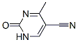 5-Pyrimidinecarbonitrile, 1,2-dihydro-4-methyl-2-oxo- (9CI) 结构式
