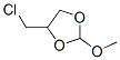 1,3-Dioxolane,  4-(chloromethyl)-2-methoxy- 结构式