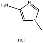 1-Methyl-1H-iMidazol-4-aMine hydrochloride Struktur