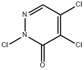 2,4,5-三氯-3(2H)-哒嗪酮,89089-14-5,结构式