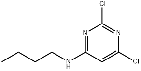 N-butyl-2,6-dichloropyriMidin-4-aMine 结构式