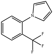 1-[2-(三氟甲基)苯基]吡咯 结构式
