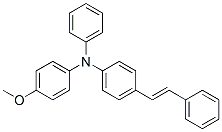 N-Phenyl-N-(4-styrylphenyl)-p-anisidine Structure