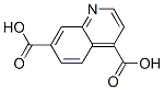 4,7-Quinolinedicarboxylicacid(9CI) Structure