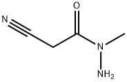 N1-METHYL-2-CYANOETHANOHYDRAZIDE 结构式