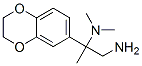 1,2-Propanediamine,  2-(2,3-dihydro-1,4-benzodioxin-6-yl)-N2,N2-dimethyl- Struktur